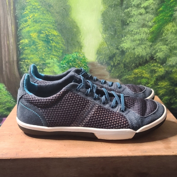 PLAE Shoes - Plae sneakers dark blue and Gold